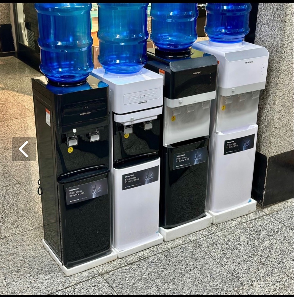 آبسردکن مگاپوینت مدل MPWD571 ظرفیت ۲ شیر یخچال دار